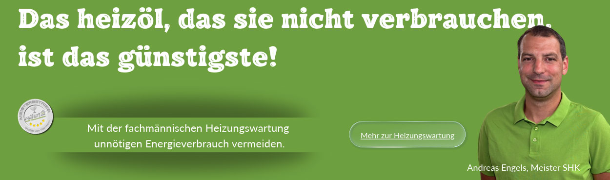 Heizungswartung spart Energiekosten