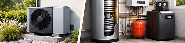 Hybridheizung mit Wärmepumpe