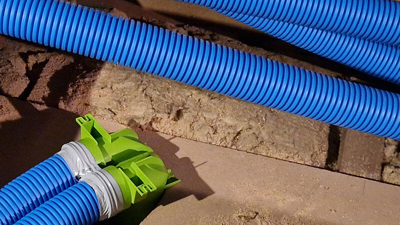Wohnraumlüftungsanlage Abluftschlauch